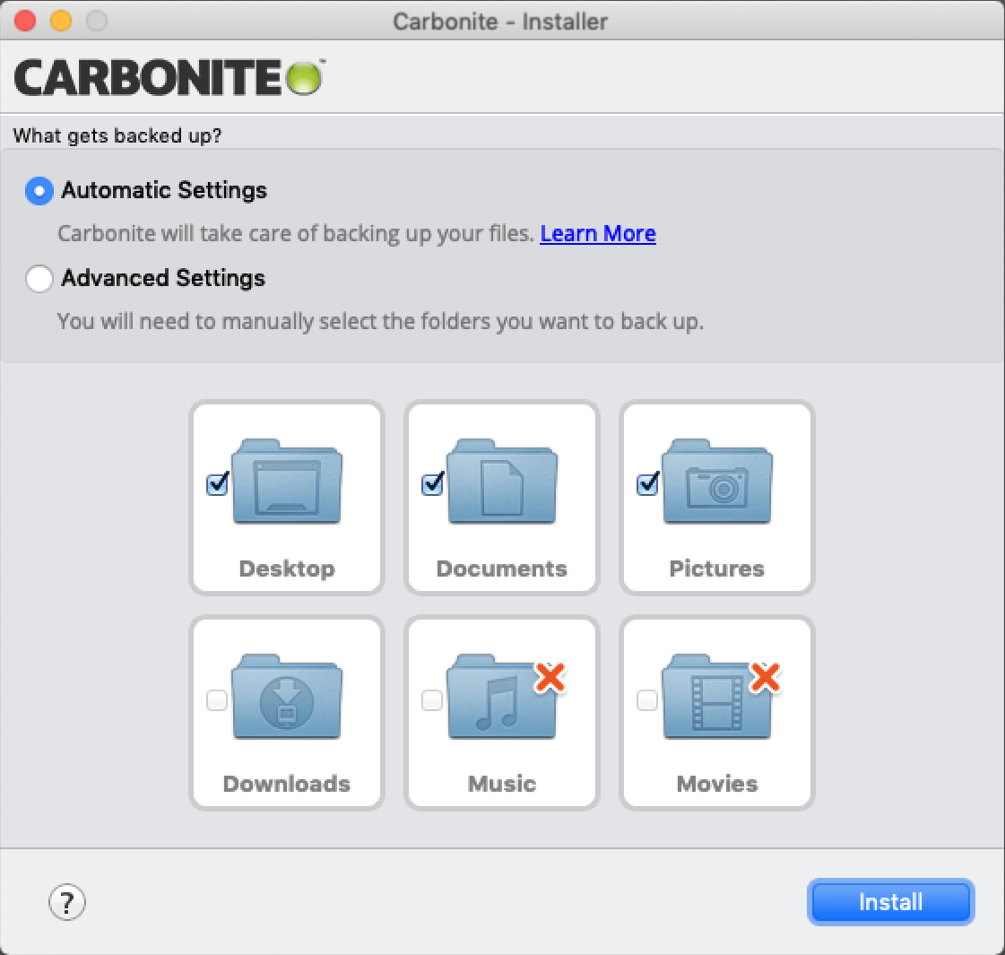Carbonite for mac review